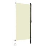 vidaXL Store roulant d'extérieur 100 x 270 cm Crème
