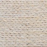 vidaXL Collier de sapin de Noël Blanc 60 x 60 x 28 cm Jacinthe d'eau