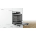 Bosch hba553br0 four électrique encastrable - air pulsé 3d+ - 71l - nettoyage ecoclean - a - inox