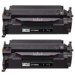 COMETE - 59A - 2 Toners Compatibles HP 59A 59X pour Toner HP - Noir - Marque française