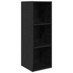vidaXL Ensemble de meubles TV 3 Pièces Chêne noir 37 x 37 x 142.5 cm