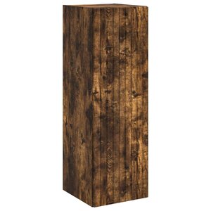 vidaXL Cabinet de Salle de Bain Mural Chêne fumé 33 x 34 5 x 60 cm