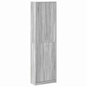 vidaXL Armoire Gris Sonoma 55 x 25 x 189 cm Bois d'ingénierie