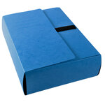 Chem Grde Capacité CL 3 rbts Velcro Bleu x 10 EXACOMPTA