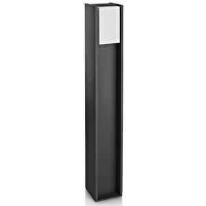 Philips - luminaire extérieur bridge h80 cm ip44 - anthracite