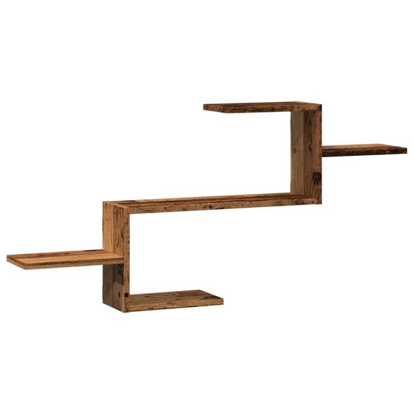 vidaXL Étagère murale vieux bois 104x15x49 cm bois d'ingénierie