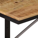 vidaXL Étagère murale 40x30x32 cm bois massif de manguier et fer