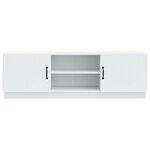vidaXL Meuble TV Blanc 150 x 31 x 47 cm Bois d'ingénierie