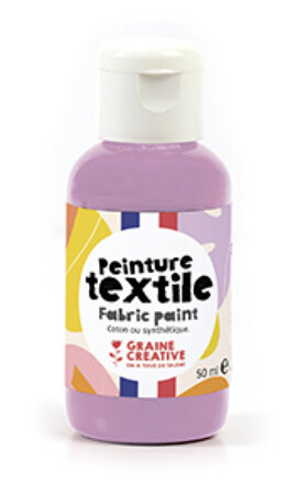 Peinture Textile Lilas 50 ml