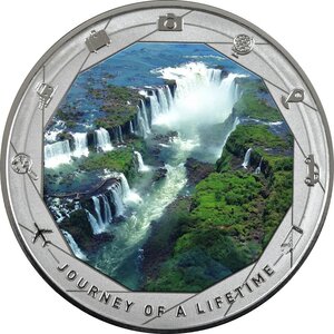 Pièce de monnaie en Argent 1000 Francs g 31.1 (1 oz) Millésime 2025 Journey of a Lifetime IGUAZU FALLS