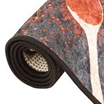 vidaXL Tapis de cuisine multicolore 60x180 cm lavable antidérapant