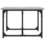 vidaXL Table basse Sonoma gris 90x50x35 cm Bois d'ingénierie
