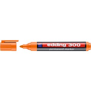 Marqueur Permanent 300 Orange 1 5-3 mm EDDING
