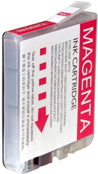 Cartouche d'encre compatible brother lc970m (magenta)