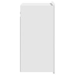 vidaXL Armoire Murale Blanc brillant 59 x 31 x 64 cm Bois d'ingénierie