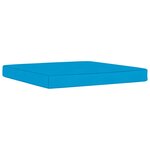 Vidaxl salon de jardin 5 pièces avec coussins bleu clair