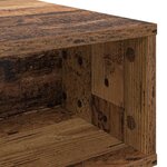 vidaXL Table basse Bois ancien 100 x 46 x 35 cm Bois d'ingénierie