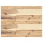 vidaXL Étagères flottantes 3 Pièces 60x30x4 cm acacia massif non traité