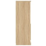 vidaXL Buffet haut chêne sonoma 60x35 5x103 5 cm bois d'ingénierie