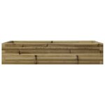 vidaXL Jardinière 110x60x23 cm bois de pin imprégné
