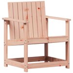vidaXL Salon de jardin 3 Pièces bois massif douglas