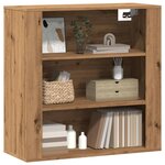 vidaXL Armoire murale chêne artisanal 80x33x80 cm bois d'ingénierie
