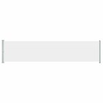 vidaXL Auvent latéral rétractable de patio 140x600 cm Crème