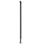 vidaXL Auvent automatique capteur de vent et LED 3x2 5 m Bleu et blanc