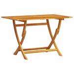 vidaXL Ensemble de salle à manger pour jardin 7 Pièces Marron