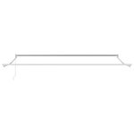 vidaXL Auvent manuel rétractable marron 400x300 cm