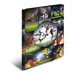Chemise 3 Rabats à Elastiques PP Format A3 'football' HERMA