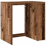 vidaXL Armoire pour machine à laver Bois ancien 87 x 60 x 89 cm