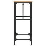 vidaXL Table console chêne sonoma 75x32x75 cm bois d'ingénierie