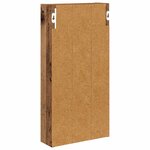 vidaXL Armoire murale de salle de bain Bois ancien 30 x 10 x 60 5 cm