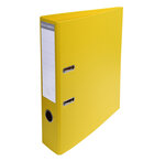 Classeur À Levier Pvc A4 Dos De 70mm. - Jaune - X 10 - Exacompta