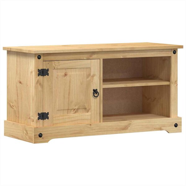 vidaXL Meuble TV Corona 100x40x52 cm bois de pin massif