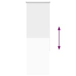 vidaXL Store enrouleur occultant largeur du tissu 35 7 cm polyester