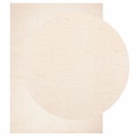 vidaXL Tapis HUARTE à poils courts doux et lavable beige 160x230 cm