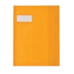 Protège-cahier Styl'SMS 17x22 cm pvc 120 avec Porte-étiquette Orange OXFORD