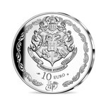 Harry potter - monnaie de 10 euro france - argent - be 2021