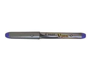Stylo plume V-Pen SILVER Pte Moyenne Violet PILOT