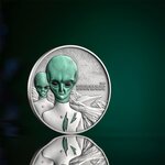 Pièce de monnaie en Argent 2000 Francs g 62.2 (2 oz) Millésime 2024 Interstellar Phenomena ROSWELL UFO INCIDENT