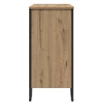 vidaXL Buffet Marron 78 x 35.5 x 74.5 cm Bois d'ingénierie