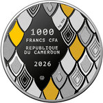 Monnaie OWL Be Smart 1 Oz Argent 1000 Francs Cameroon 2026 (PRÉCOMMANDE)