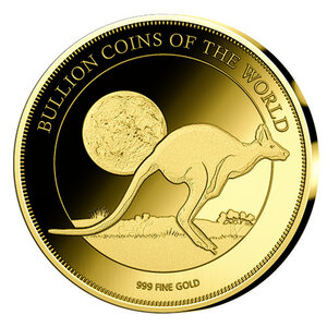 Monnaie KANGAROO Bullion Coins of the World 2020 1/500 Oz Or 3000 Francs Chad (PRÉCOMMANDE)