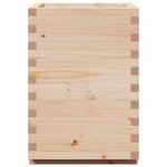 vidaXL Jardinière 50x50x72 5 cm bois de pin massif