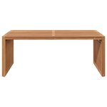 vidaXL Table d'appoint de jardin 90 x 49 7 x 36 cm en teck massif