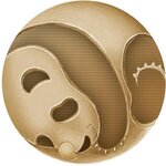 Pièce de monnaie en Cuivre - Zinc g 110 Millésime 2025 CHERRY BLOSSOM