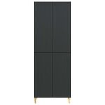vidaXL Ensemble de Meubles 2 Pièces 66 x 34 5 x 90 cm Bois d'ingénierie