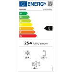 Samsung rl34t631esa - réfrigérateur combiné - 341l (227+114l) - froid ventilé - l60xh185cm - metal grey